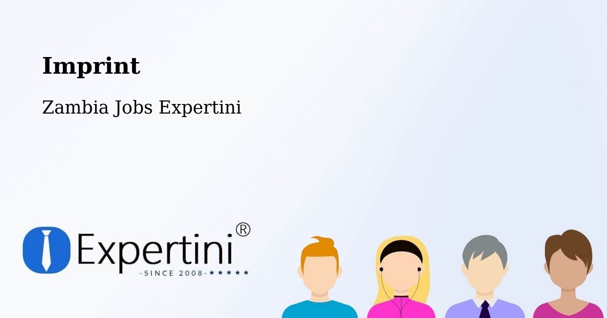 Imprint – Zambia - Zambia Jobs Expertini