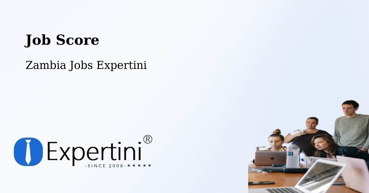 Job Score & Job Description Score Tool – Zambia - Zambia Jobs Expertini